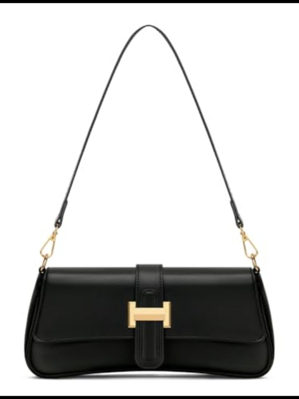 PU Leather Small Hobo Shoulder Bag Mini Retro Clutch Purse Chain Strap